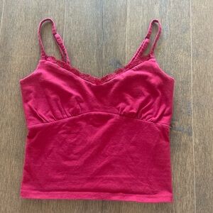 Hollister Red Tank Top